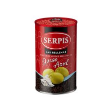 Serpis - Zelené olivy plněné modrým sýrem