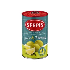 Serpis - Zelené olivy plněné citronem s pepřem