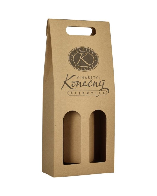 Dárková krabička na 2 láhve